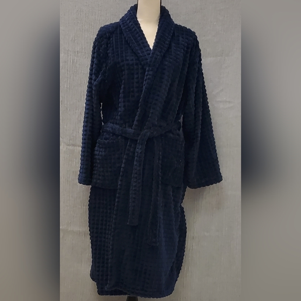 NEW w/ Tags Hotel Spa Collection Men's Velvet Bathrobe